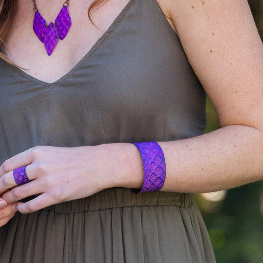 Purple Geo Copper Ensemble