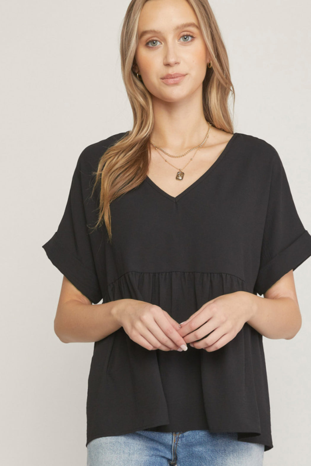Entro Babydoll Blouse