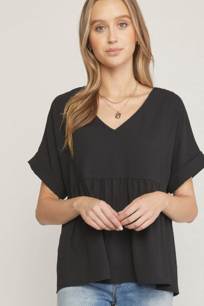 Entro Babydoll Blouse