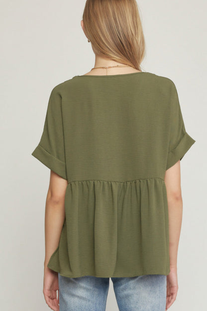 Entro Babydoll Blouse