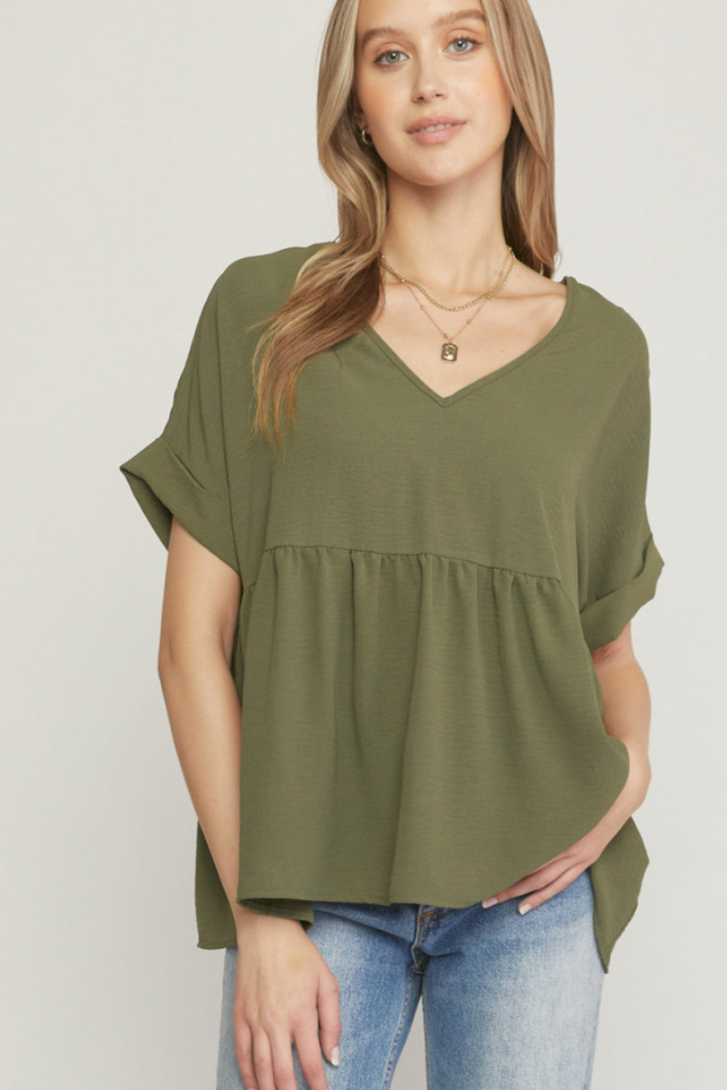 Entro Babydoll Blouse