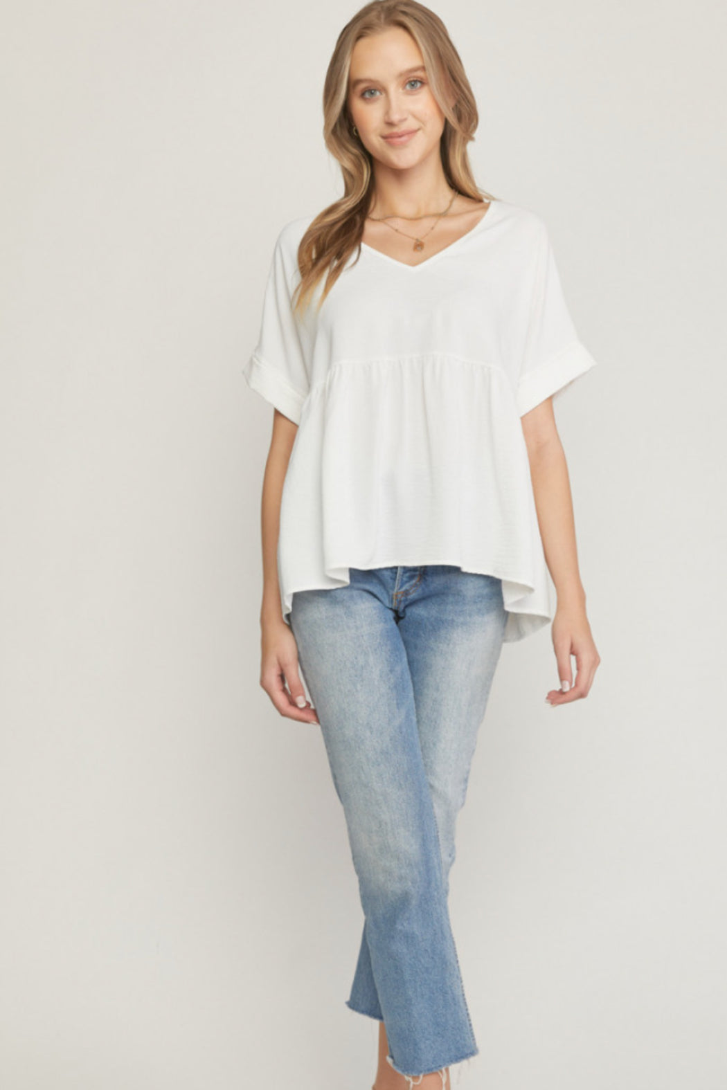 Entro Babydoll Blouse