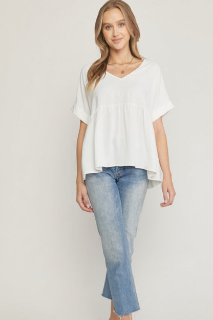 Entro Babydoll Blouse