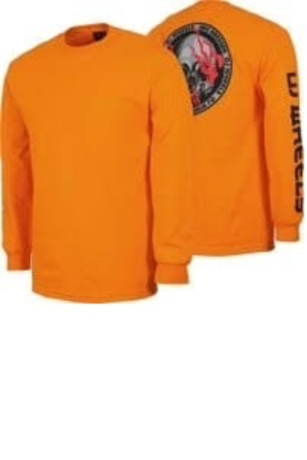 Eric Dressen Skull L/S Mens T-Shirt