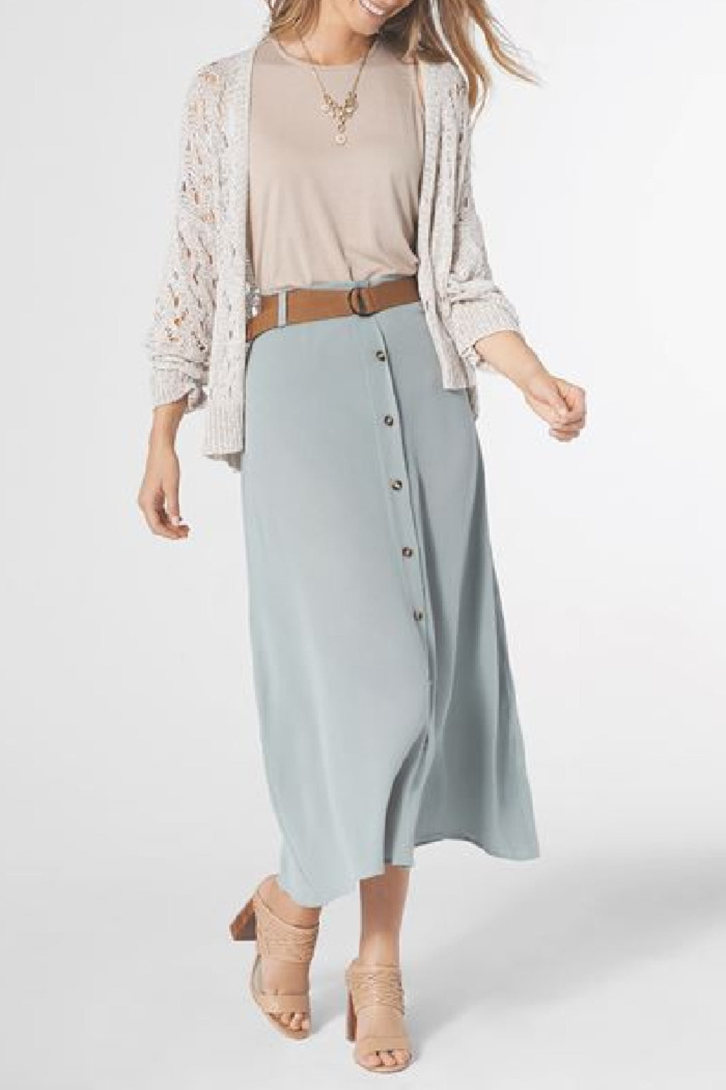 Erin Pleat Back Tank