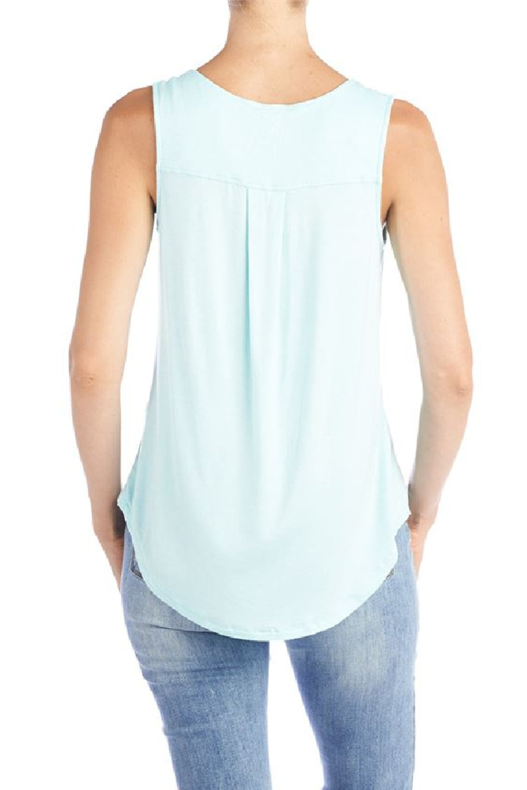 Erin Pleat Back Tank