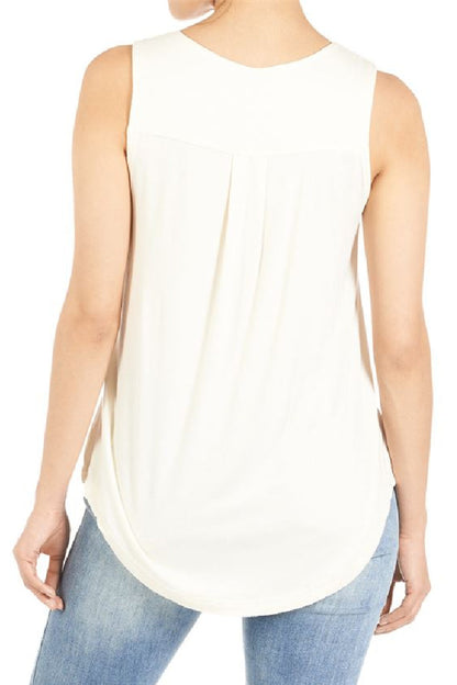 Erin Pleat Back Tank