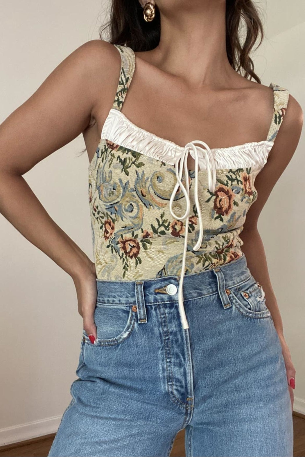 Floral Crop Top