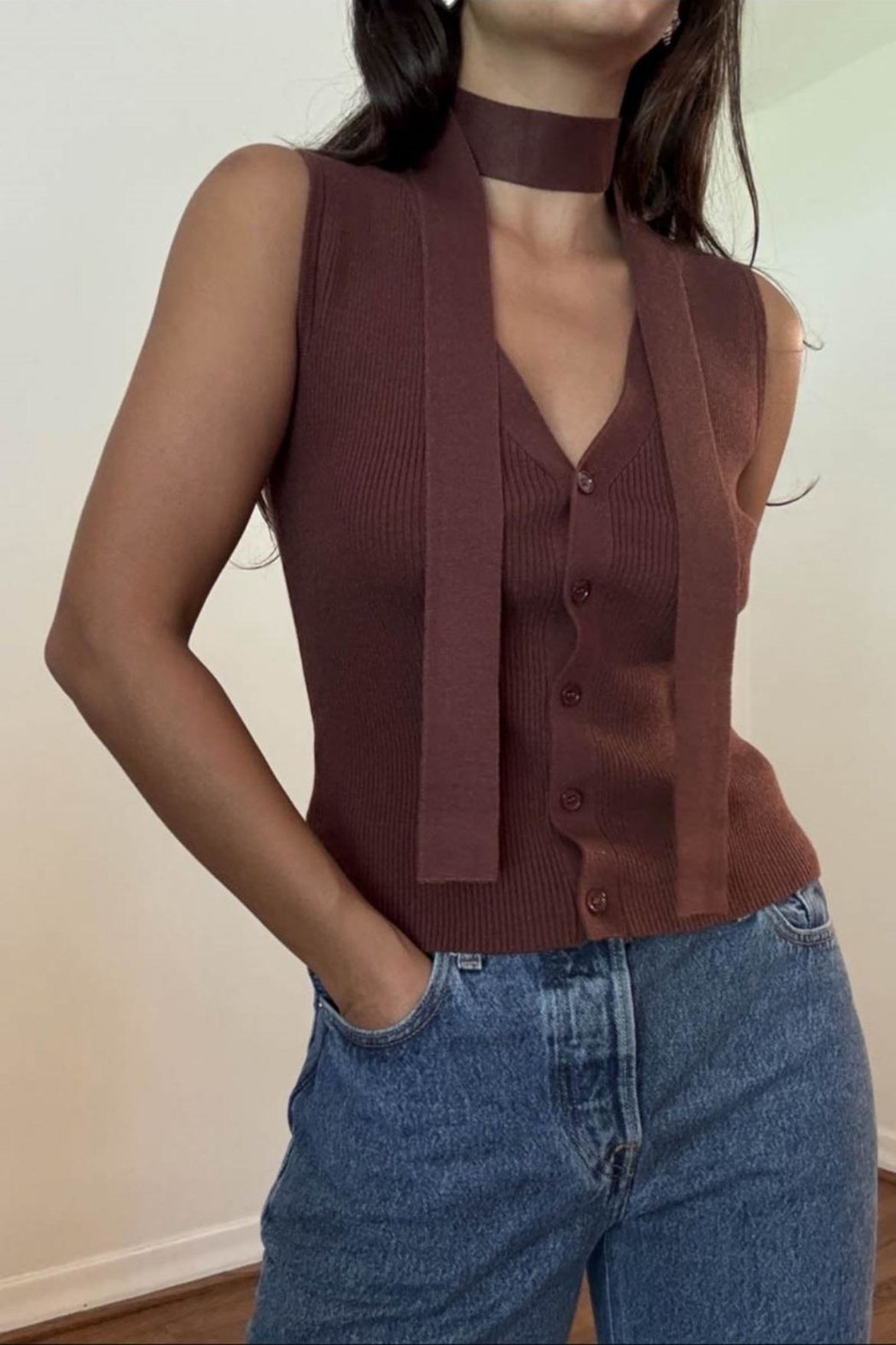 Ribbed Vest
