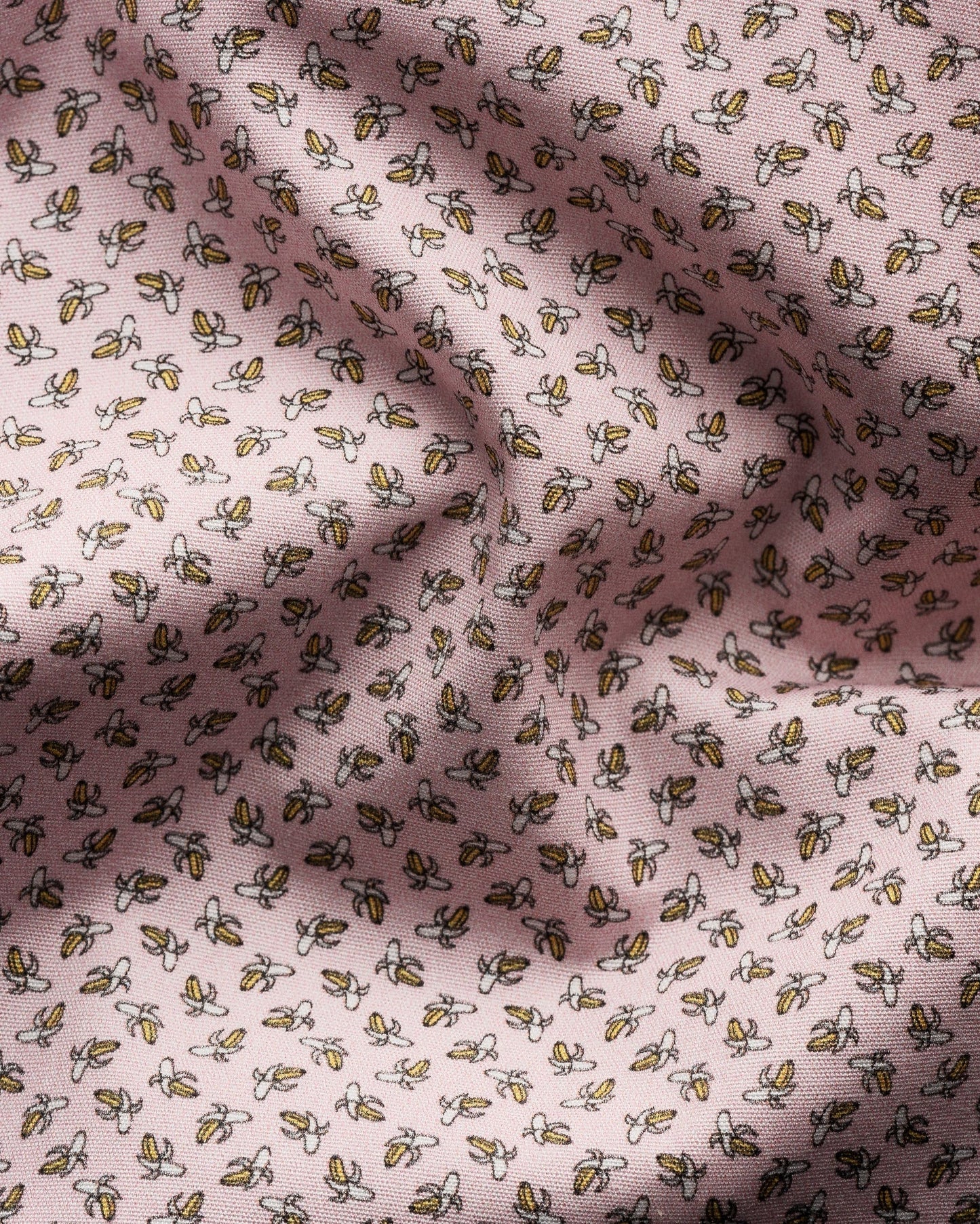 Eton Slim Fit Dress Shirt with Subtle Banana Print