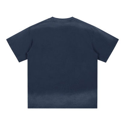 ESSNTIAL ELEMNTS  Unisex 270G Petite CN Sunfade Edge Tee