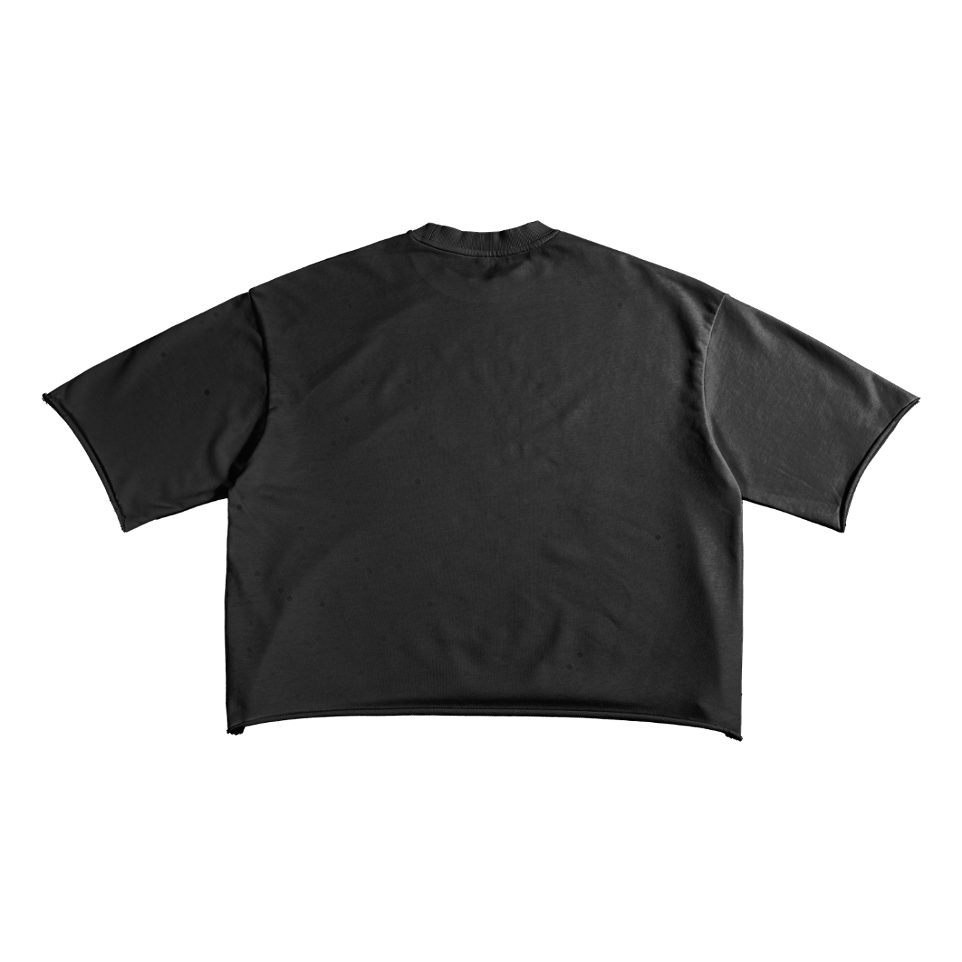 ESSNTIAL ELEMNTS Unisex 270G French Terry Raw Edge Tee