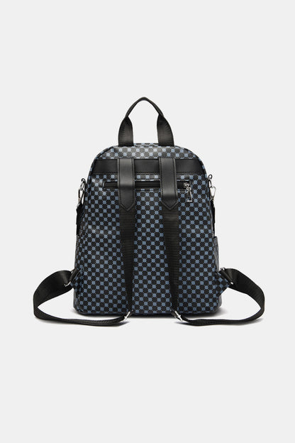 Printed PU Leather Two-Piece Bag Set