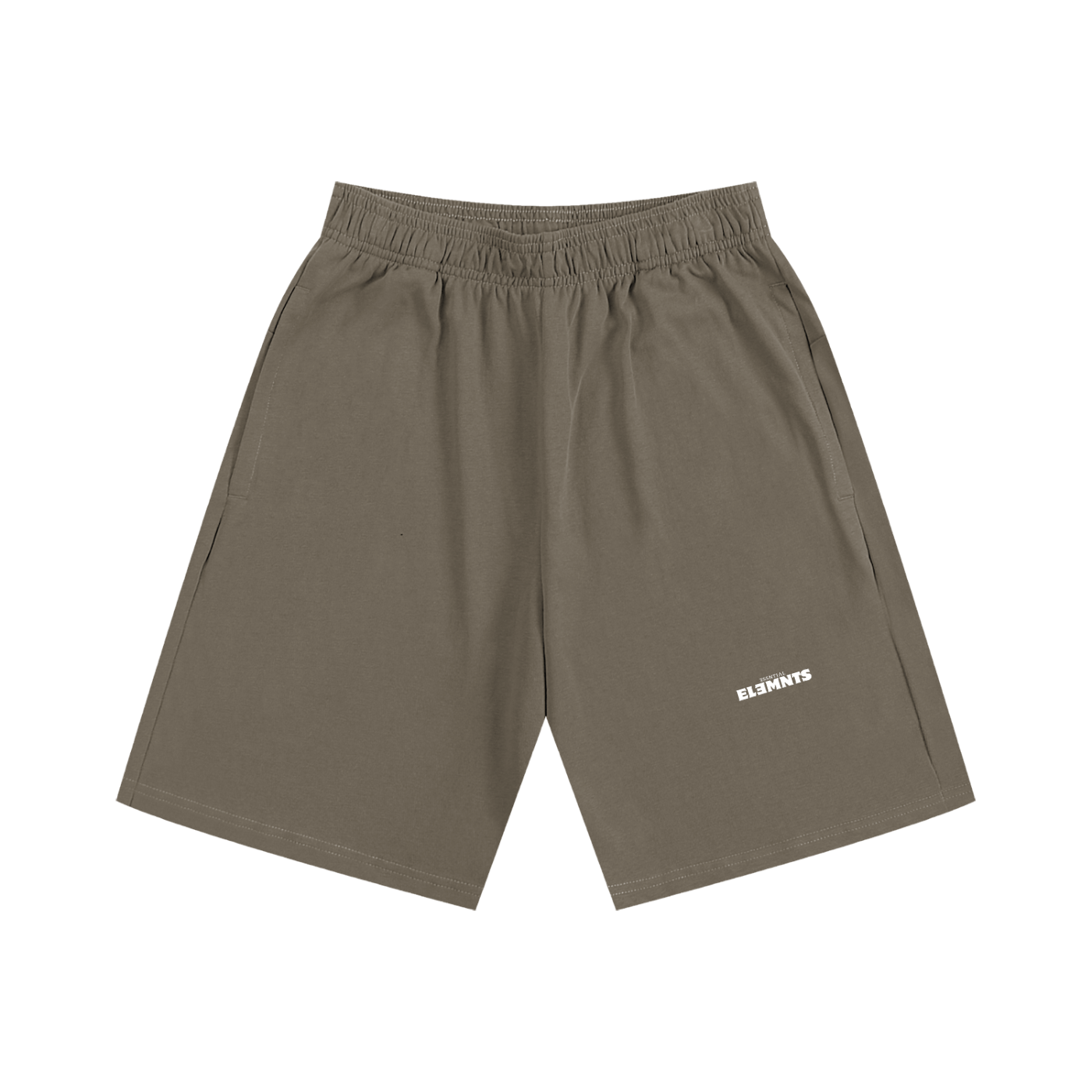 ESSNTIAL ELEMNTS Unisex 330G HW Cotton Shorts