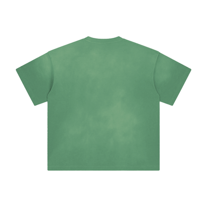 ESSNTIAL ELEMNTS Unisex Fade Wash Drop Shoulder Tee