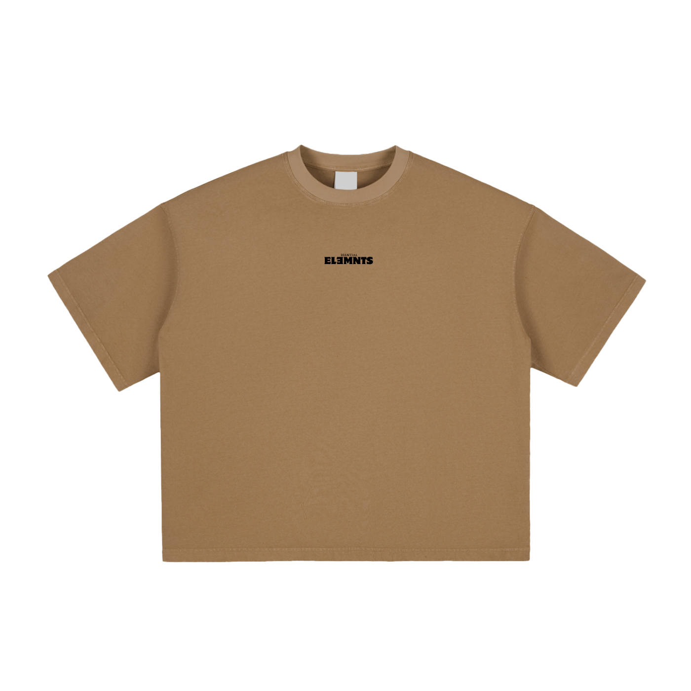 ESSNTIAL ELEMNTS Unisex 260G Vintage Washed Boxy Tee