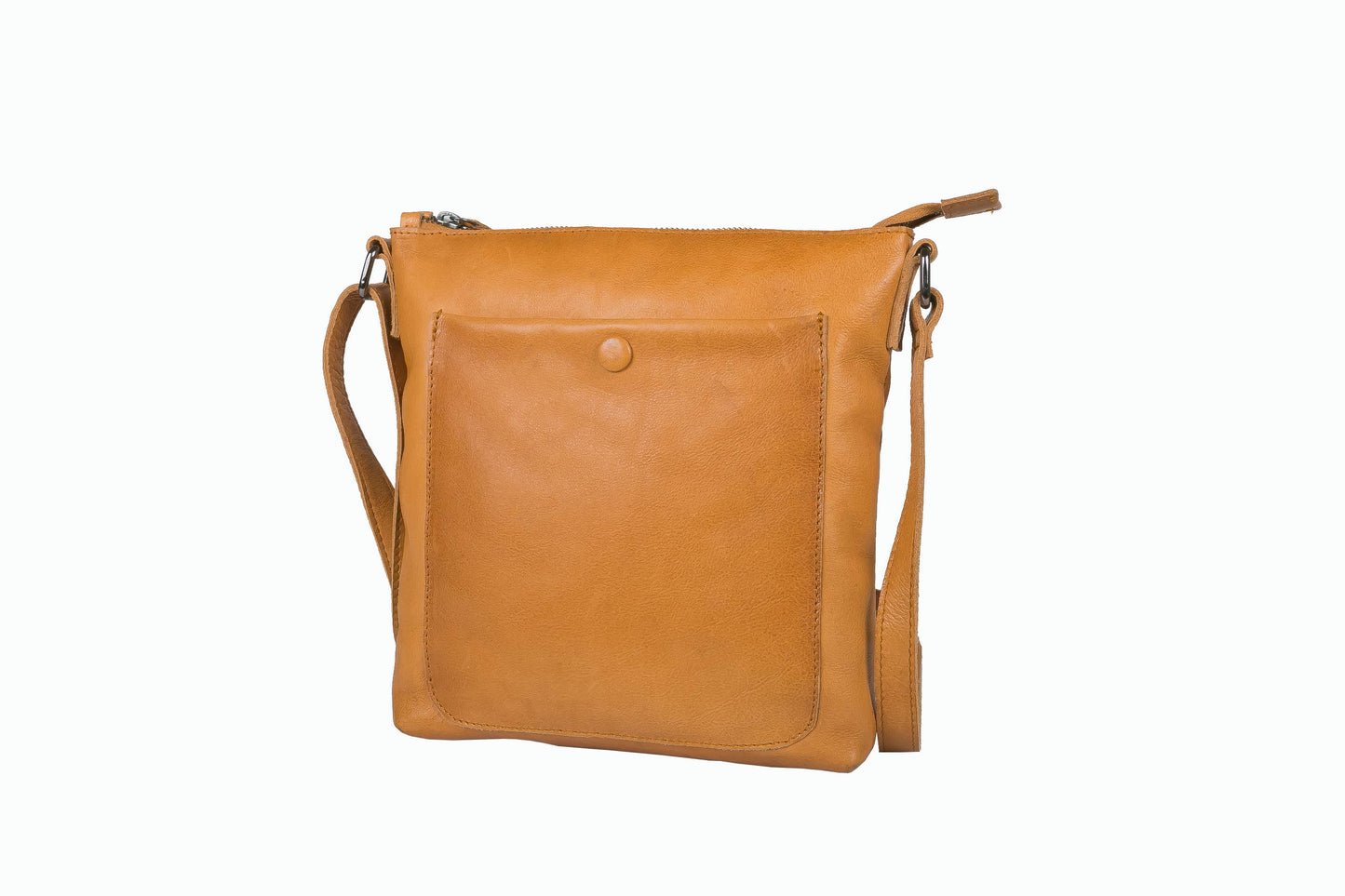 [ISABELLA] SMALL CROSSBODY BAG | SUPER SOFT NAPPA LEATHER: Mocha