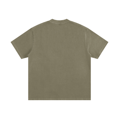 ESSNTIAL ELEMNTS Unisex 430G HW VT Washed Tee