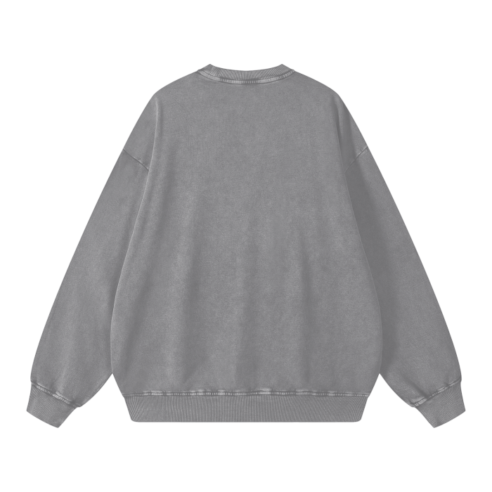 ESSNTIAL ELEMNTS Unisex 360G Acid Wash Sweatshirt
