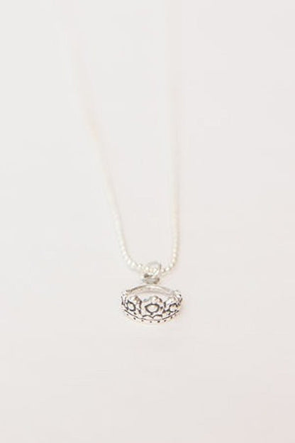 Fairy crown storybook necklace