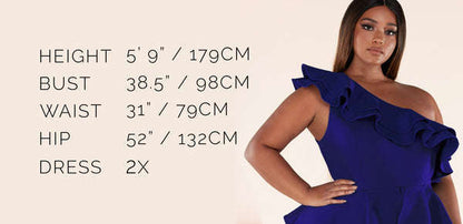 Fasheabe Leaf Print O-ring Mini Dress - Plus Size