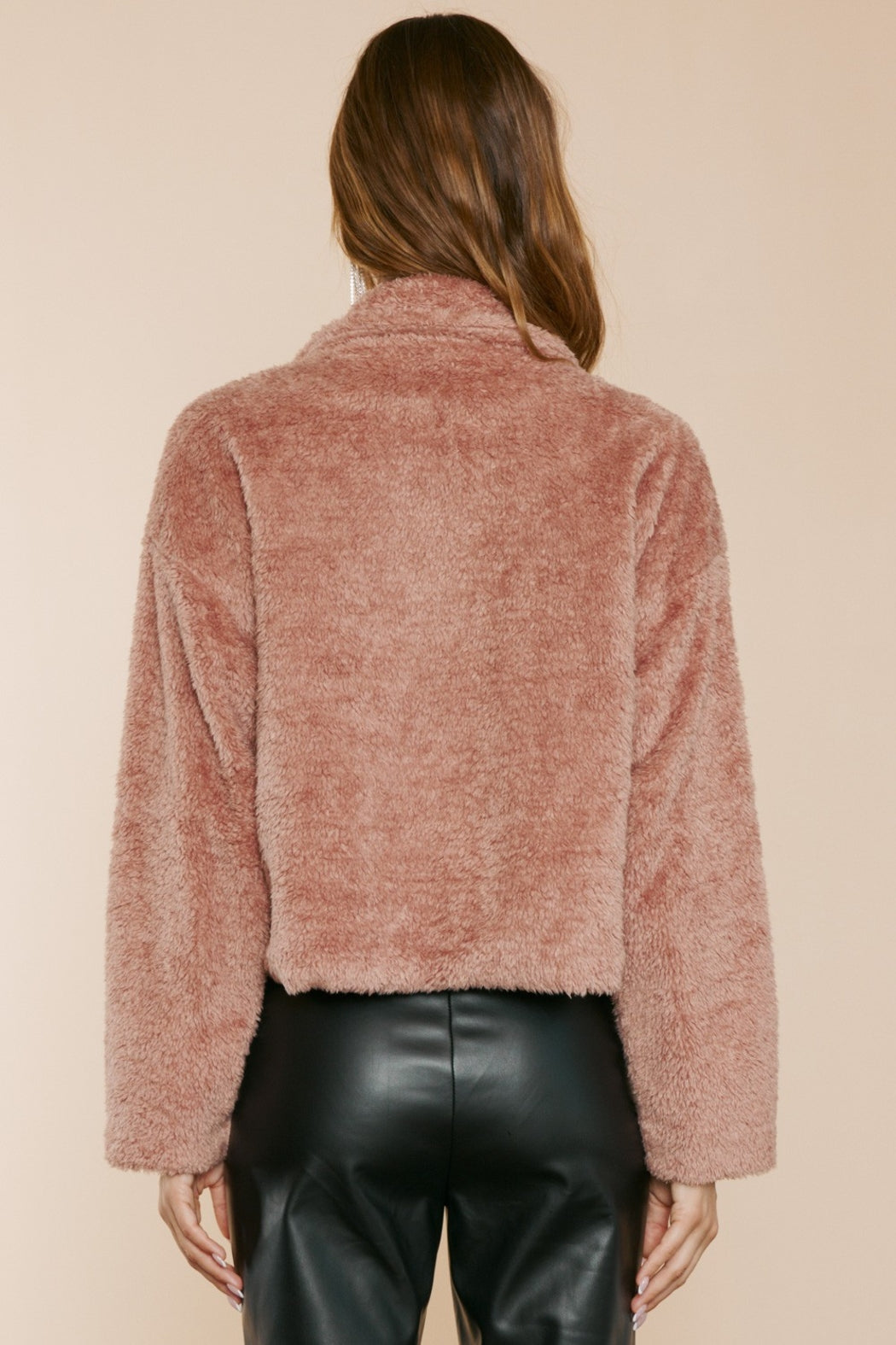 Faux Fur Collared Jacket