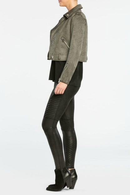 Faux Leather Legging