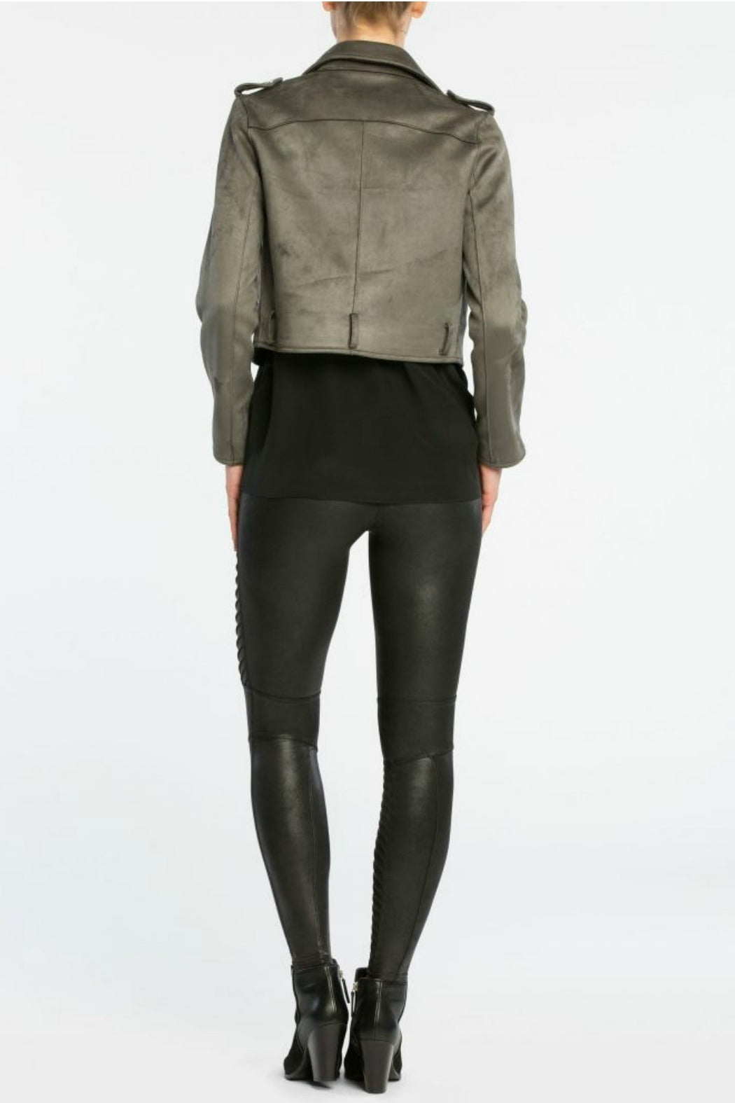 Faux Leather Legging