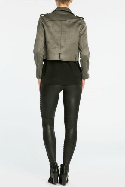 Faux Leather Legging