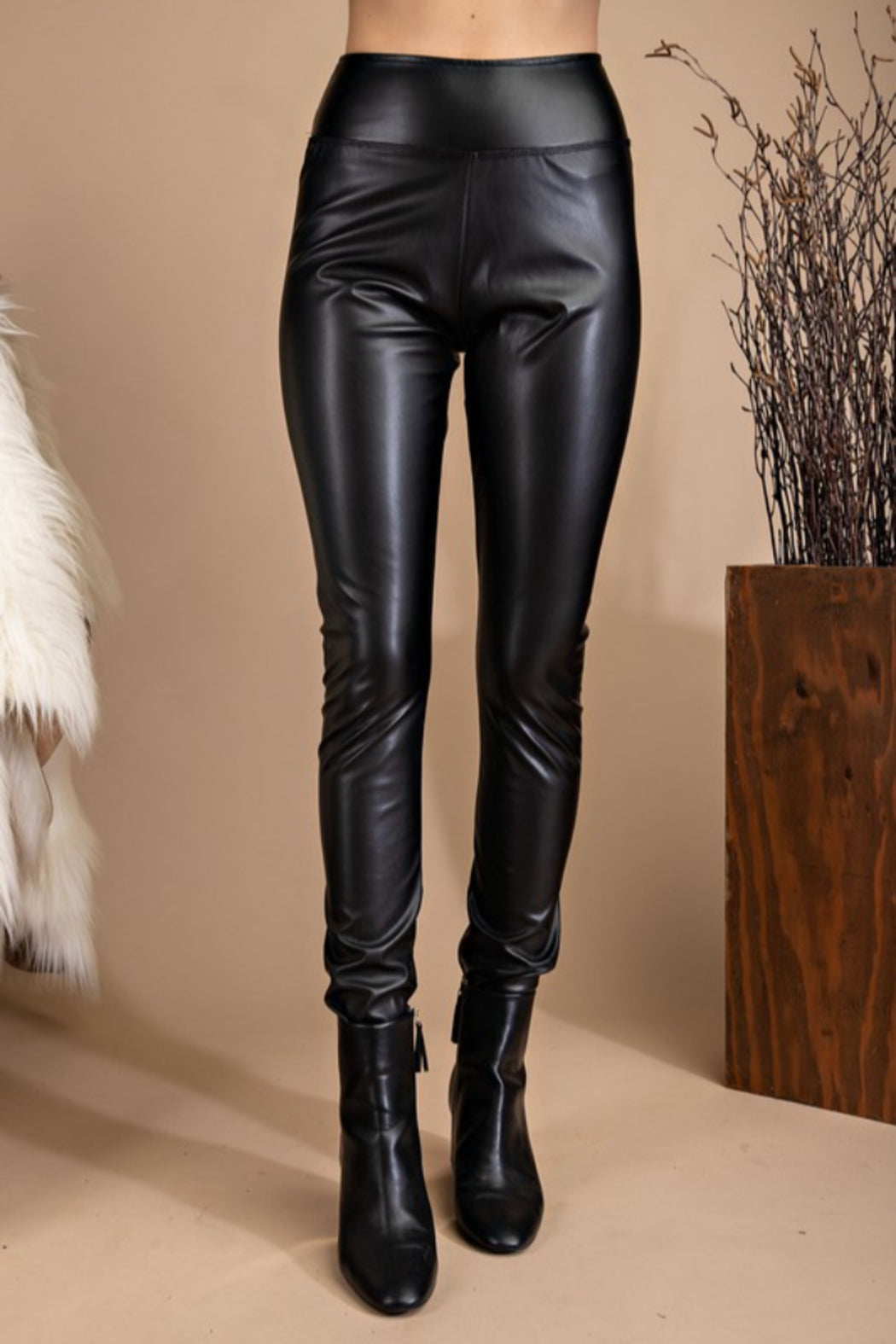 Faux Leather Leggings