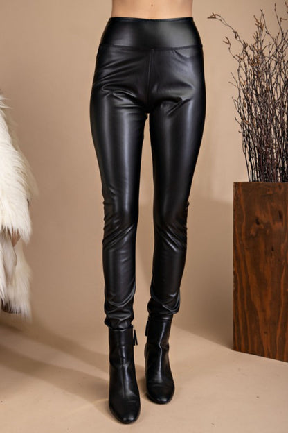Faux Leather Leggings