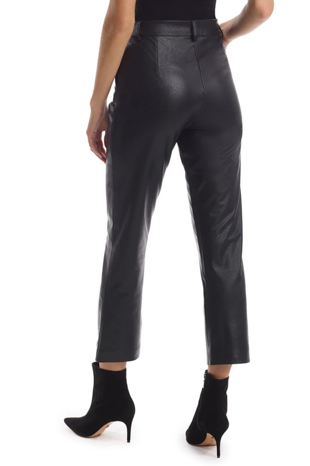 Faux Leather Trouser