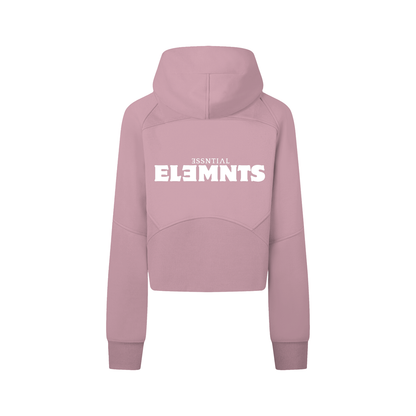 ESSNTIAL ELEMNTS Women's 320G Crop Street Hoodie