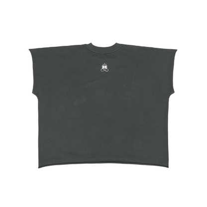 ESSNTIAL ELEMNTS Unisex Raw Edge Boxy Non-Shrink Tee