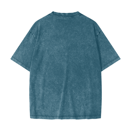 ESSNTIAL ELEMNTS Unisex 285G Heavy Snow Washed Tee