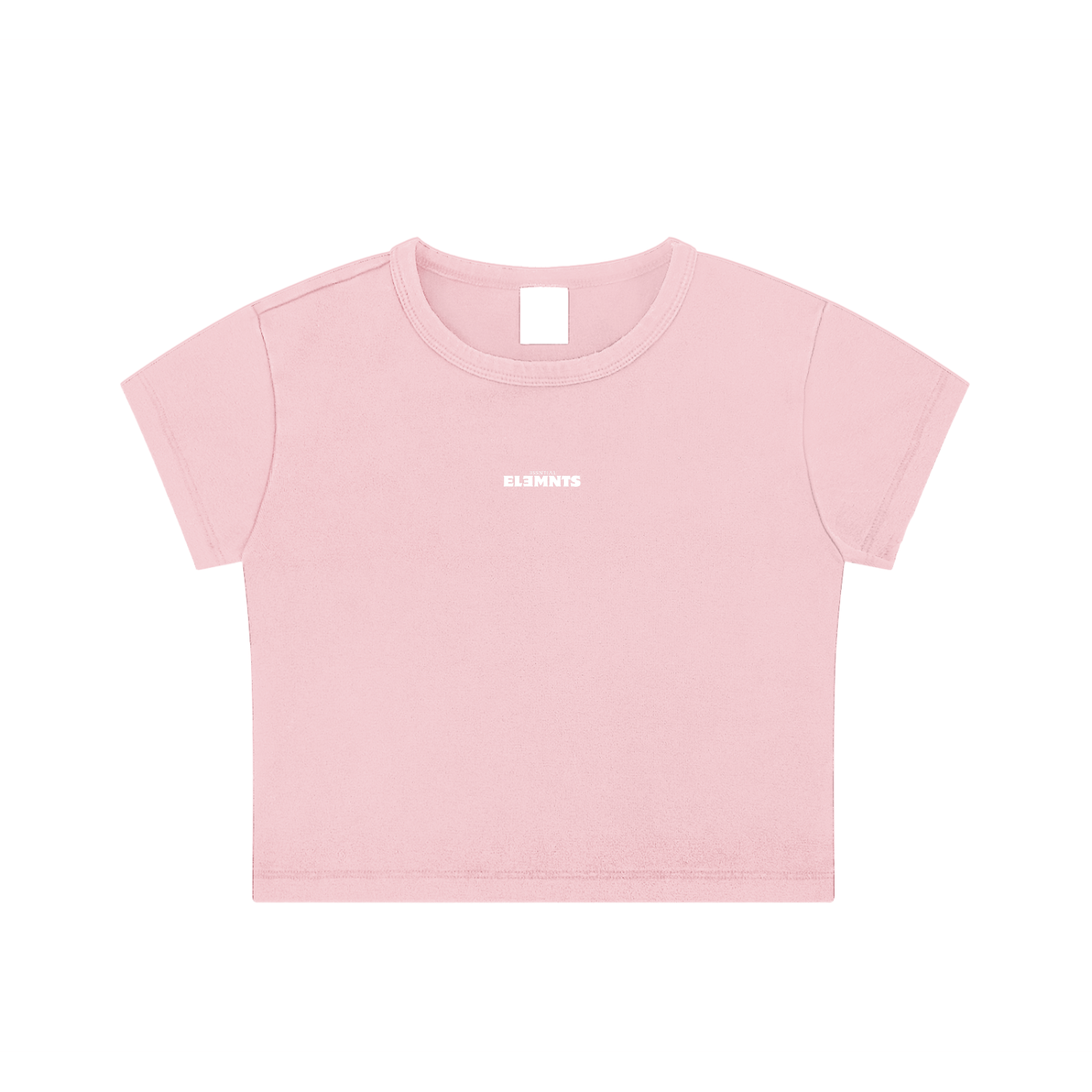 ESSNTIAL ELEMNTS Women's 235G Snow Washed Crop Top Tee