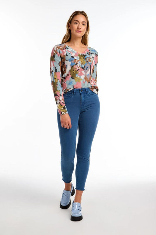 Deep Teal Ankle Pants