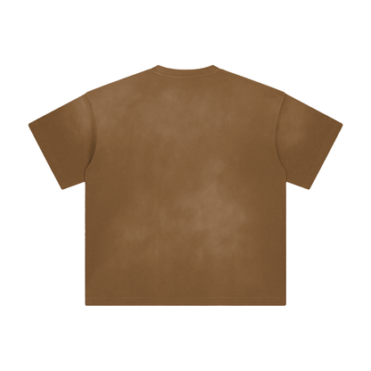 ESSNTIAL ELEMNTS Unisex Fade Wash Drop Shoulder Tee