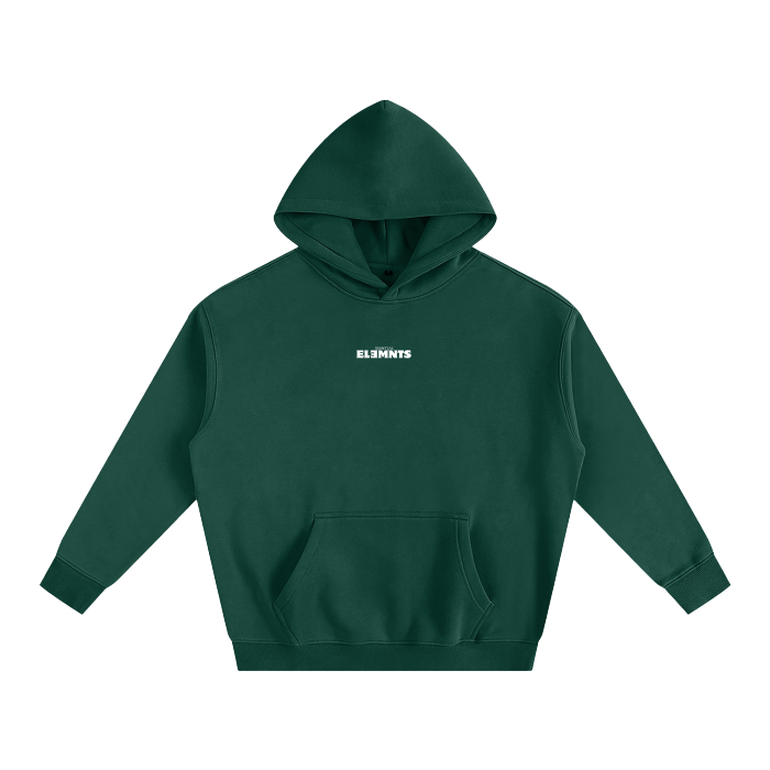 ESSNTIAL ELEMNTS Unisex 350G OS Solid Color Fleeced Hoodie