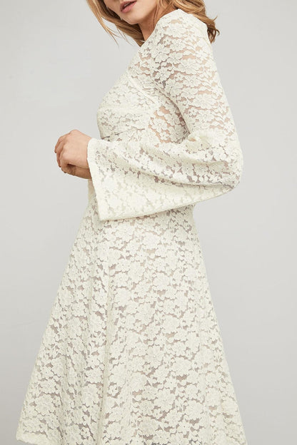 Floral Lace A-Line