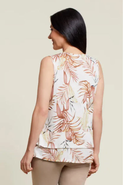 FLORAL TIERED TANK
