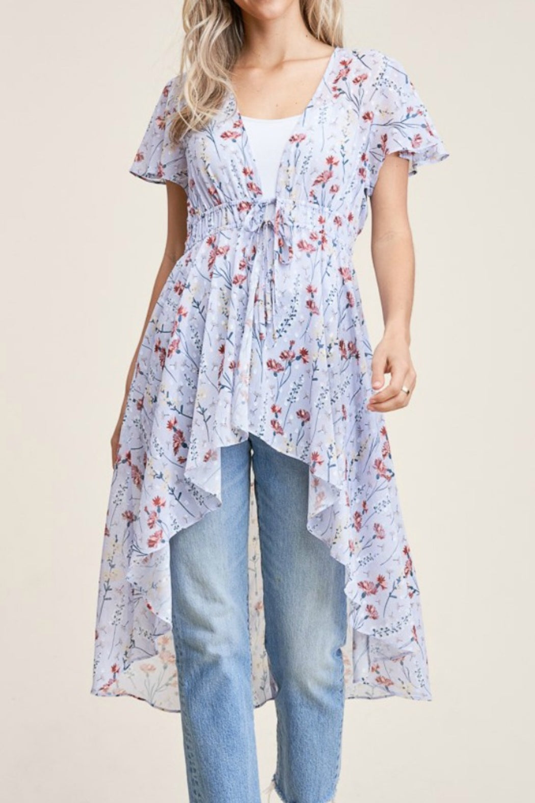 Flutter Short Sleeve Top