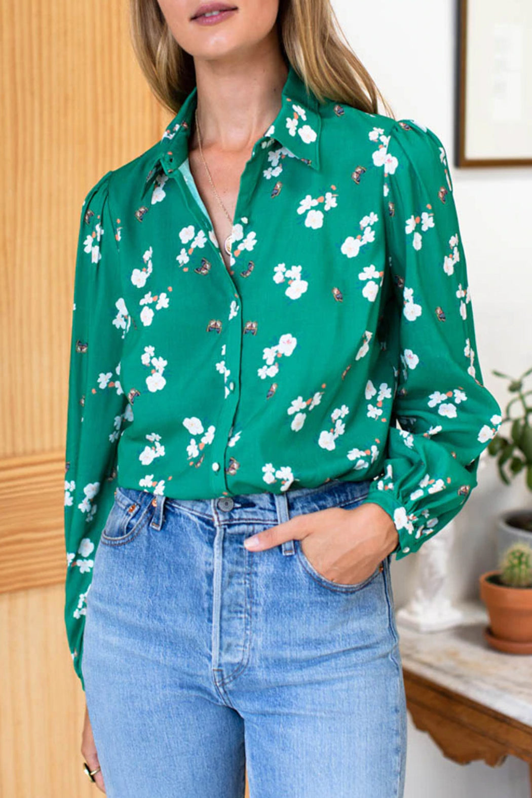 Frankie Neck Tie Blouse