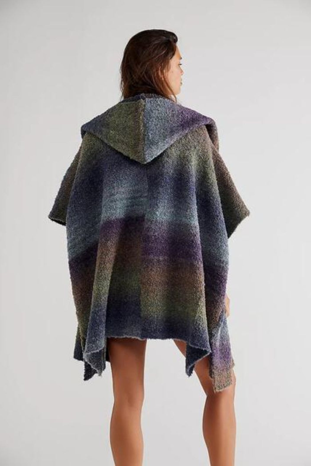 Haze Hooded Poncho