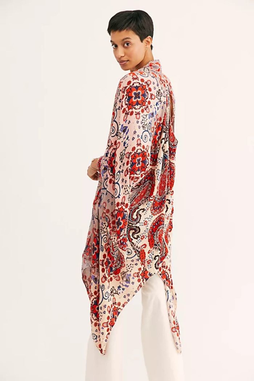 Little Wing Mix Print Kimono