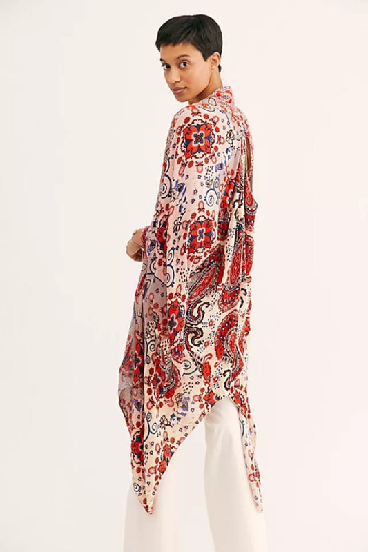 Little Wing Mix Print Kimono