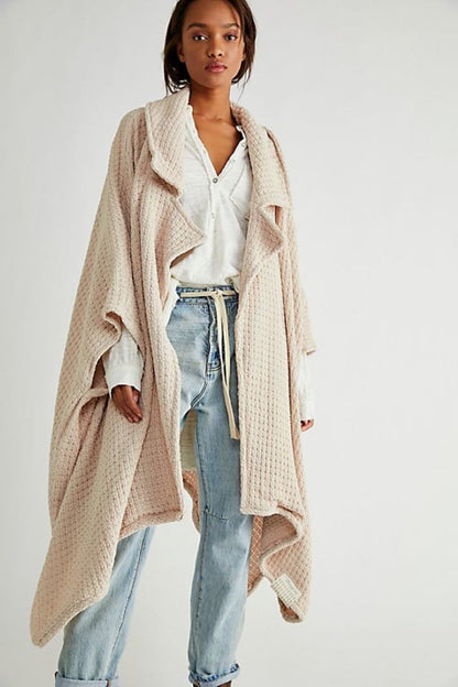 Mile High Waffle Knit Kimono