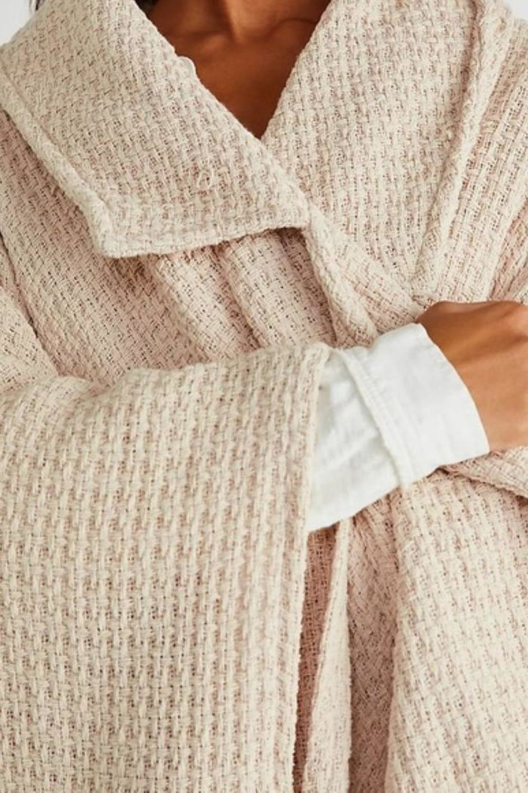 Mile High Waffle Knit Kimono