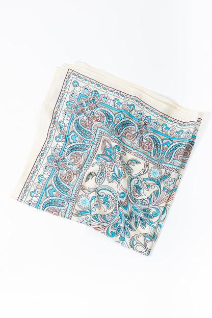 Paisley Trellis Print Bandana