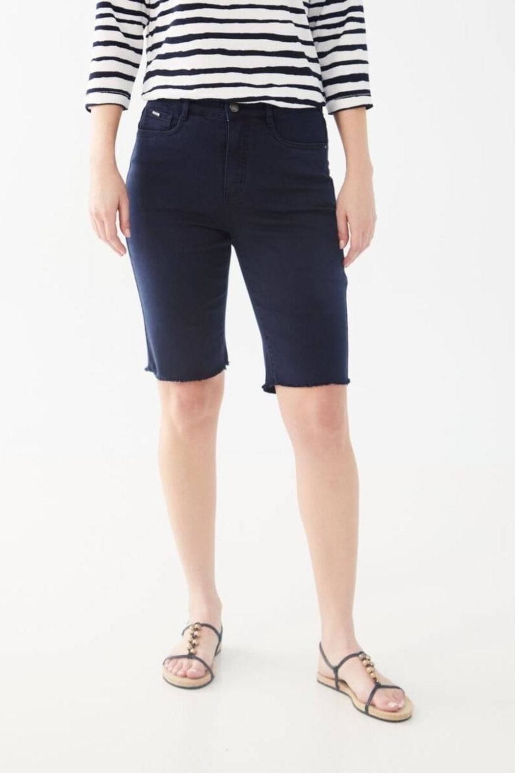 Navy Bermuda Shorts